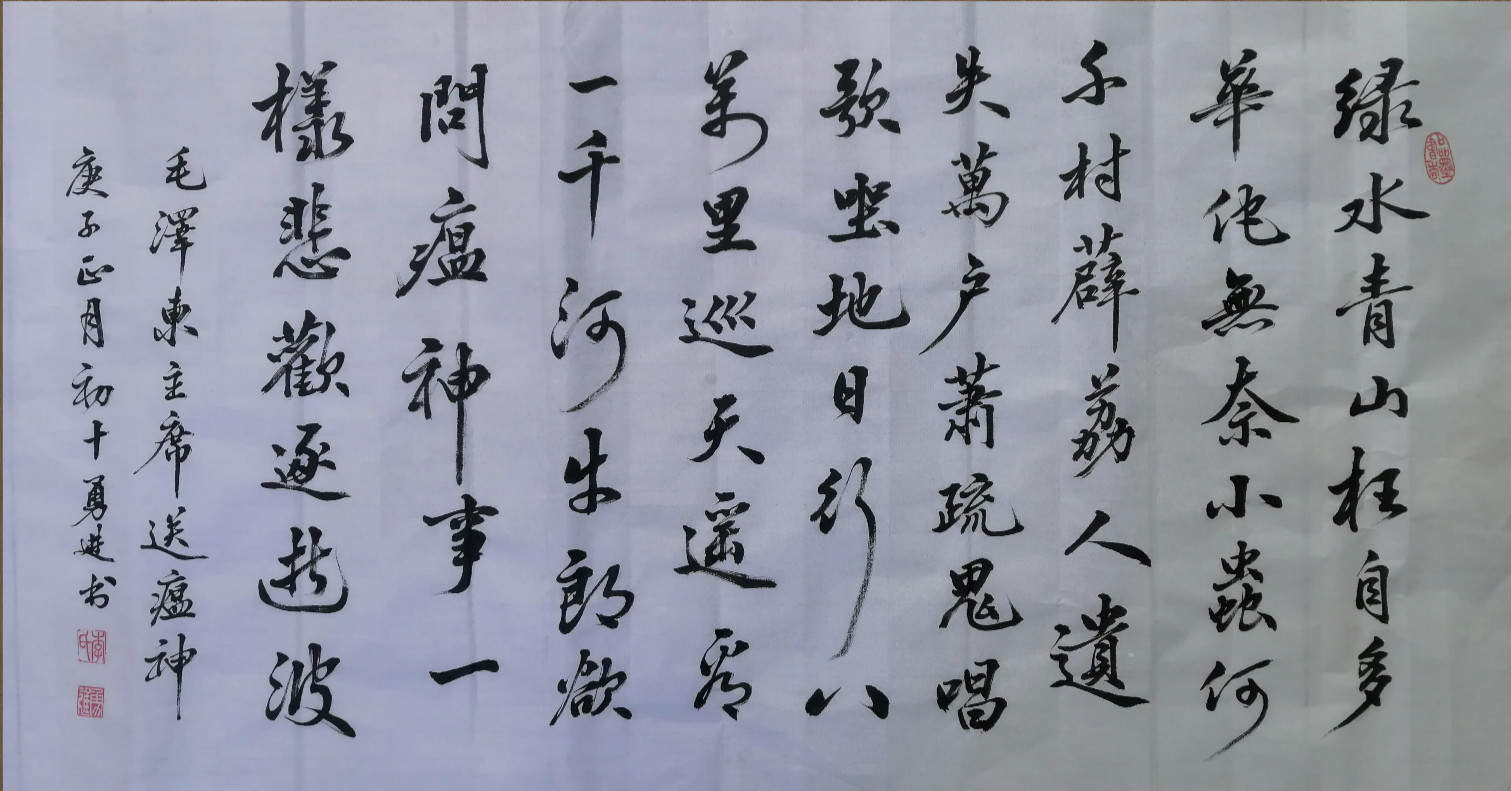 27.毛泽东主席《送瘟神》 成都市金兴北路小学  李勇进 _meitu_27.jpg